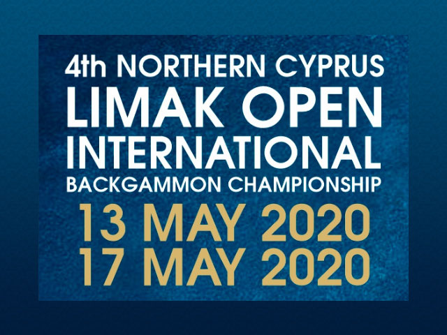 4. Kuzey Kıbrıs (KKTC) Limak Open Uluslar Arası Tavla Şampiyonası