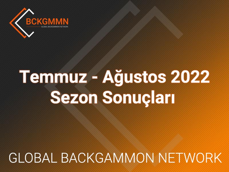 Bckgmmn GBN Temmuz - Ağustos 2022 Sezon Sonuçları