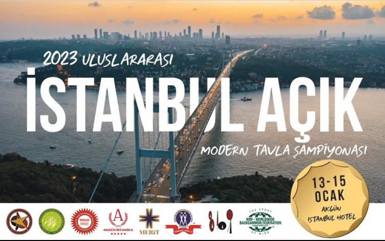 WBF-Türkiye 2023 İstanbul Açık Modern Tavla Şampiyonası Sonuçlandı